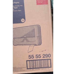 Tork: 55 55 290 T2Tork mini twin dispenser for jumbo roll tissue  Tork: 55 55 290 T2Tork mini twin dispenser for jumbo roll tissue