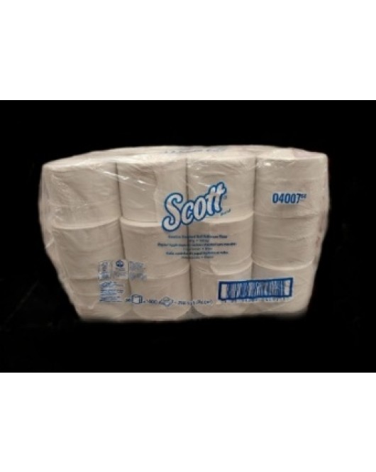Scott Brand coreless standard roll bathroom tissue 2 ply , 36 x 1000 sheets (04700)