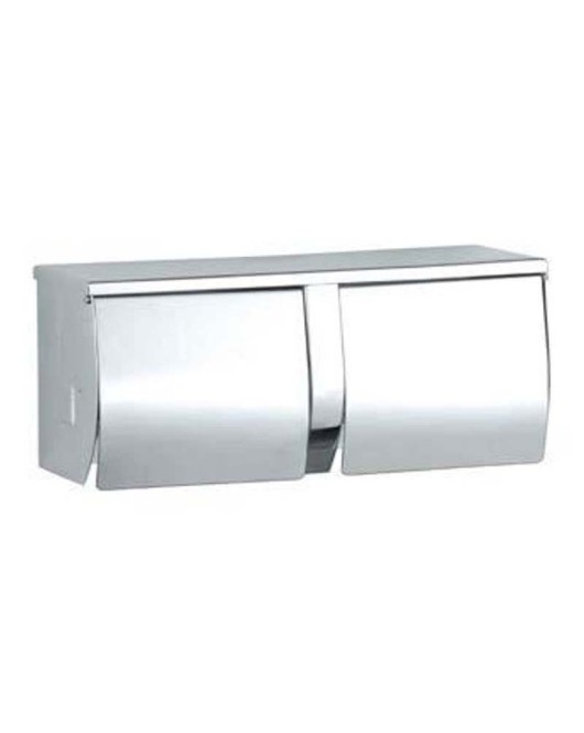 Double Toilet Tissue Holder w/ Shelf