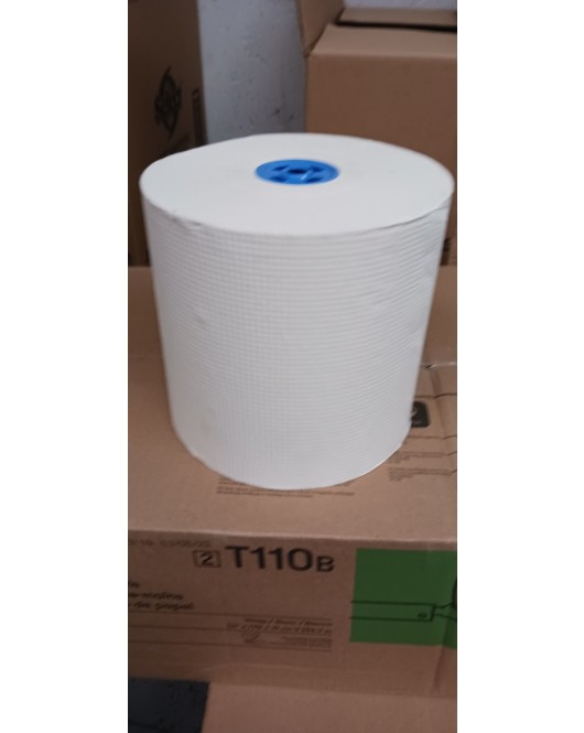 Cascades T110 White Roll Towels for Tandem®, 775'x6