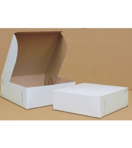 cake box 10"x10"x2.5"bundle of 100 white cake box 10"x10"x2.5"bundle of 100 white