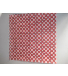 12x12 Red Checkered Sandwich Wraps/ basket liner 1000pcs / Box