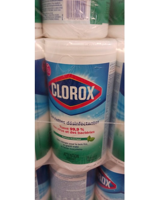 Clorox® Disinfecting Wipes, Fresh Scent, 75 Count