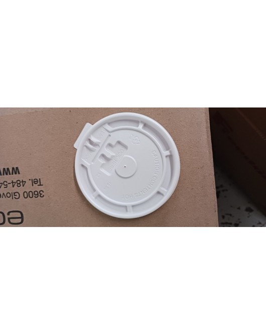 Lids for paper cups 10 oz - 20oz flat case of 1000