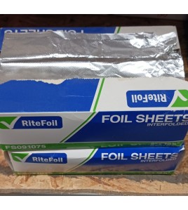 Aluminum Foil Sheet 9" x 10.75", Pop Up Sheets 500pcs/Box Aluminum Foil Sheet 9" x 10.75", Pop Up Sheets 500pcs/Box
