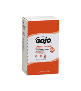 Gojo 7255-04 Natural Orangeâ„¢ Hand Cleaner, Pumice,4 x 2 L, Refill, Orange/Citrus Gojo 7255-04 Natural Orangeâ„¢ Hand Cleaner, Pumice,4 x 2 L, Refill, Orange/Citrus
