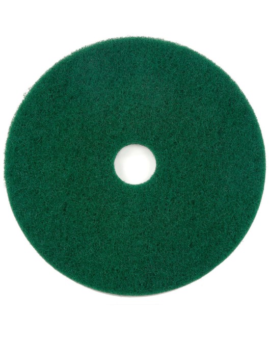 20" Scrubbing Pad, Green, 5 Per Case