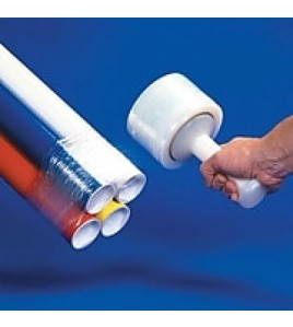 Western Plastics: Handy Wrap Stretch Film 5" 80 g 1000 feet 12 rolls  Western Plastics: Handy Wrap Stretch Film 5" 80 g 1000 feet 12 rolls