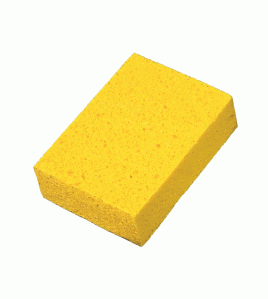 Cellulose Sponge 5.875 x 3.85x 1.5in , yellow Cellulose Sponge 5.875 x 3.85x 1.5in , yellow