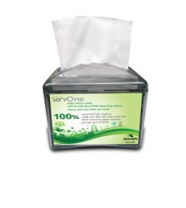 Cascades: ServOne Tabletop Napkin Dispenser Cascades: ServOne Tabletop Napkin Dispenser