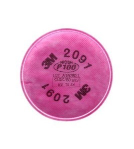 3M™ Particulate Filter 2091/07000(AAD), P100 Respiratory Protection, 2/PK 3M™ Particulate Filter 2091/07000(AAD), P100 Respiratory Protection, 2/PK
