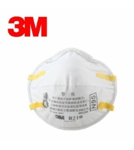 3M: 8210 Particulate respirator dust mask case of 8 boxes of 20  3M: 8210 Particulate respirator dust mask case of 8 boxes of 20