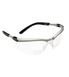 3M BX Reader Protective Eyewear, 11375-00000-20 Clear Lens, Silver Frame, +2.0 Diopter (Pack of 1) 3M BX Reader Protective Eyewear, 11375-00000-20 Clear Lens, Silver Frame, +2.0 Diopter (Pack of 1)