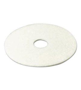 3M™ 19" Polishing Pad, White, 5 Per Case 3M™ 19" Polishing Pad, White, 5 Per Case