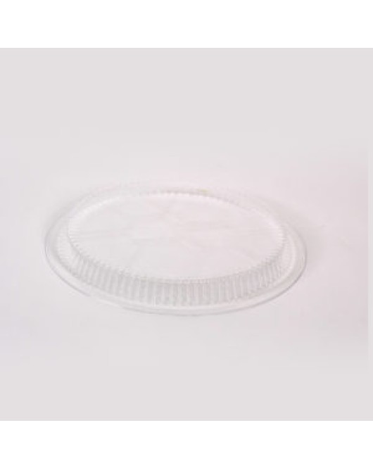 Western plastics 9" round plastic dome lid 500 case 