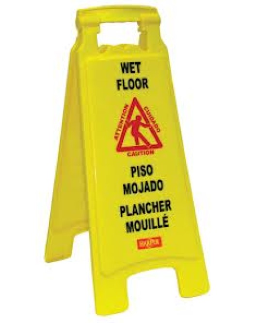 Marino: Caution Wet Floor Sign