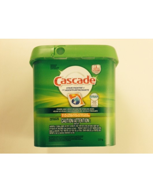 Cascade: Dawn Power - Dishwasher Detergent 115 Citrus Action pack 