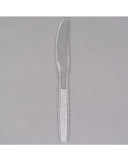 clear plastic knife 100 pack heavy duty 