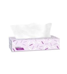 Cascades PRO Select Flat Box Facial Tissue 2 Ply 30/Boxes x 100/Sheets Per case Cascades PRO Select Flat Box Facial Tissue 2 Ply 30/Boxes x 100/Sheets Per case