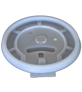 Genpak FB100S plastic lids fold back for foam cups 10oz-12oz box of 1000 Genpak FB100S plastic lids fold back for foam cups 10oz-12oz box of 1000