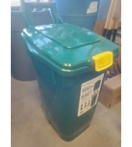 Food Waste Container w/Lock - 13 Gal, Green Food Waste Container w/Lock - 13 Gal, Green
