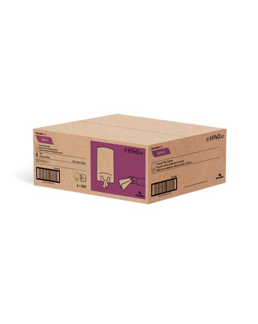 Cascades PRO Select Centerpull Paper Towel, 500 Sheets x6 rolls , 2 ply