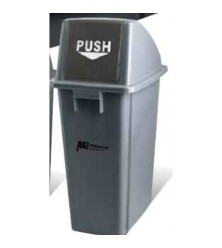 M2: rectangular 60L garbage container with lid M2: rectangular 60L garbage container with lid