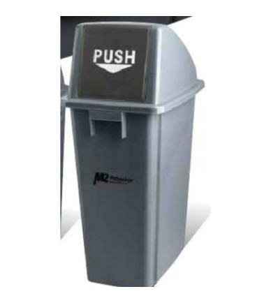 M2: rectangular 60L garbage container with lid M2: rectangular 60L garbage container with lid