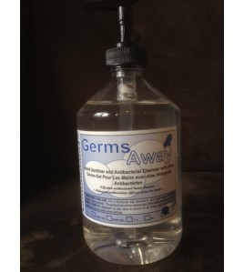 Sprakita: Germs Away Antibacterial Hand Sanitizer Case of 12 x 500mL Pump Bottles