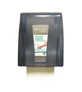 paper dispenser pull and tear (cascade) for 8" rolls , 205"-800" paper dispenser pull and tear (cascade) for 8" rolls , 205"-800"