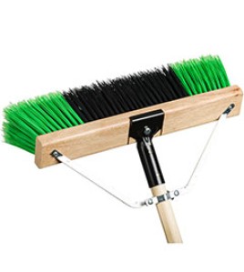 36” Push broom Ryno Medium Red/Black PVC fill,c/w brace, & tapered handle m2 36” Push broom Ryno Medium Red/Black PVC fill,c/w brace, & tapered handle m2