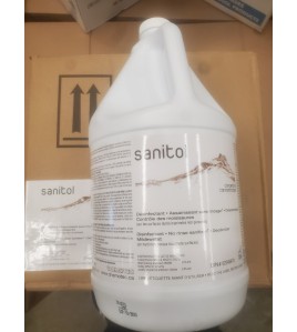Sanitol Disinfectant no rinse sanitizer deodorizer, disinfectant 4 L bottle  Sanitol Disinfectant no rinse sanitizer deodorizer, disinfectant 4 L bottle