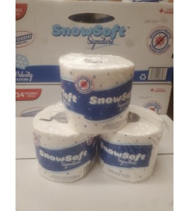snow soft Bathroom tissue 24 rolls of 600 sheets  snow soft Bathroom tissue 24 rolls of 600 sheets