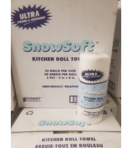 snow soft :Kitchen Roll Towels, 70 Sheets 24 rolls snow soft :Kitchen Roll Towels, 70 Sheets 24 rolls