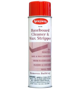 Sprayway: Baseboard Cleaner & Wax Stripper 19oz Spray Bottle Sprayway: Baseboard Cleaner & Wax Stripper 19oz Spray Bottle