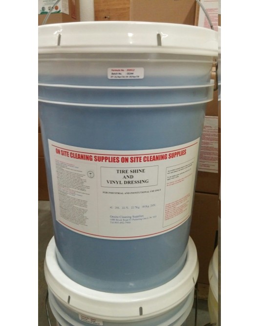 Tire shine and vinyl dressing 20 L pail 