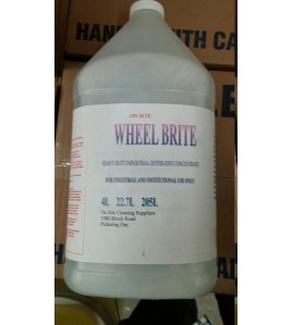 Wheel Brite heavy duty rims and aluminum surfaces cleaner 4L bottle 