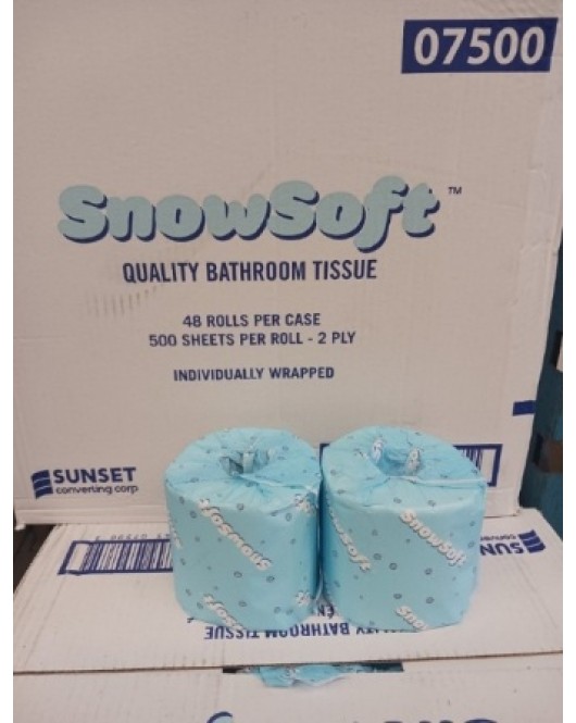 Snowsoft Quality Bathroom tissue 48 rolls x 420 sheets 